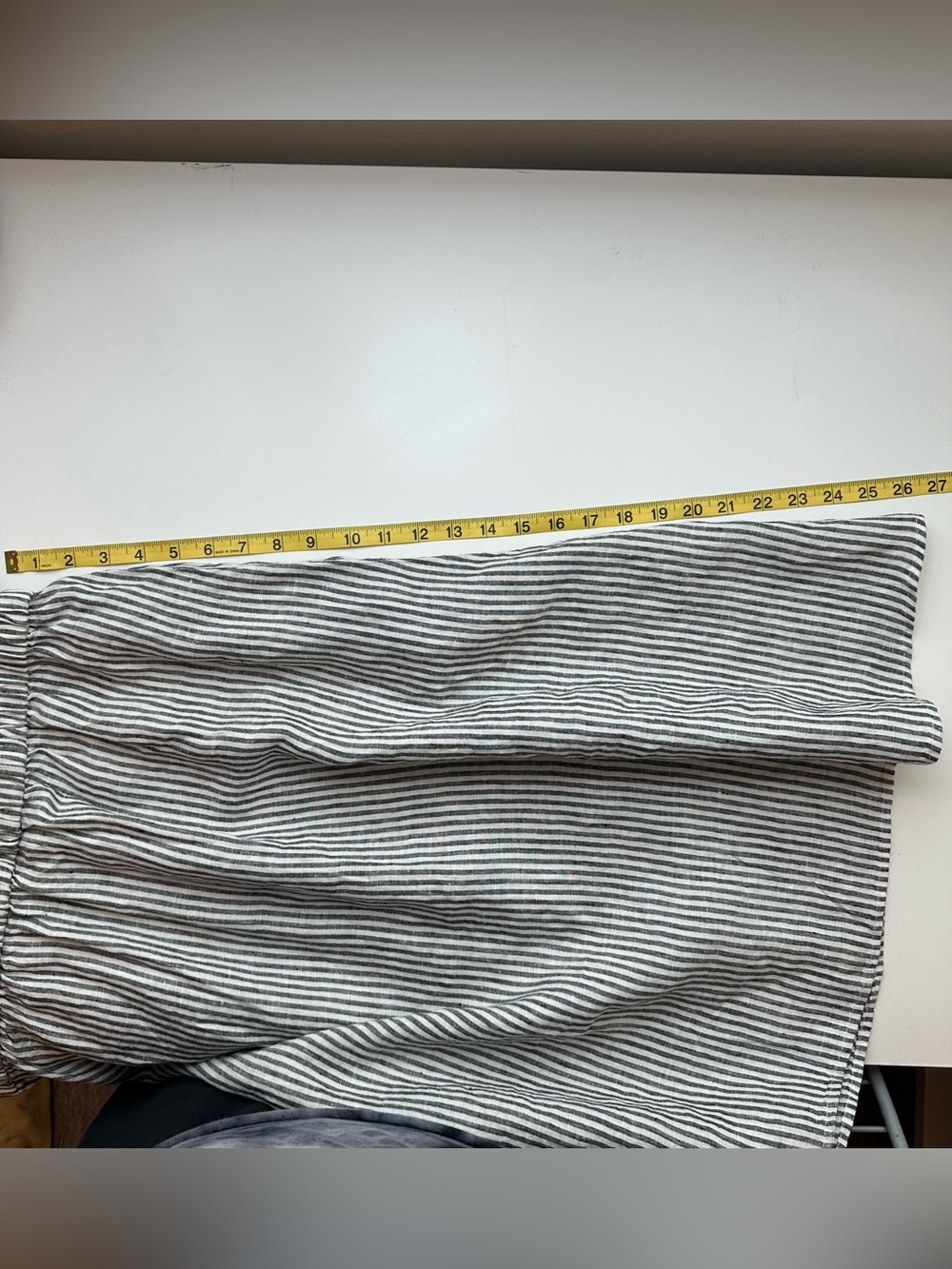 Grae Cove Linen Stripped Dress - Picture 6 of 6